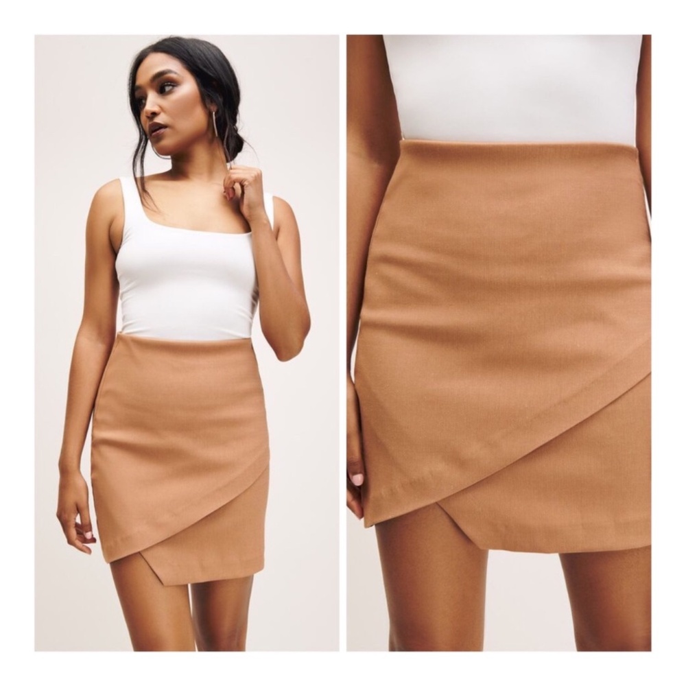 NWT Dynamite Asymmetrical Mini Skirt XS